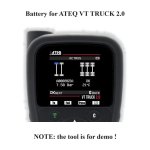 Battery Replacement for ATEQ VT TRUCK 2.0 TPMS Tool